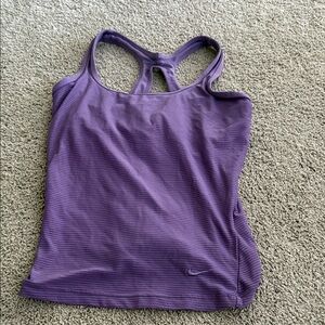 Nike Women's Racerback Purple Tank Top